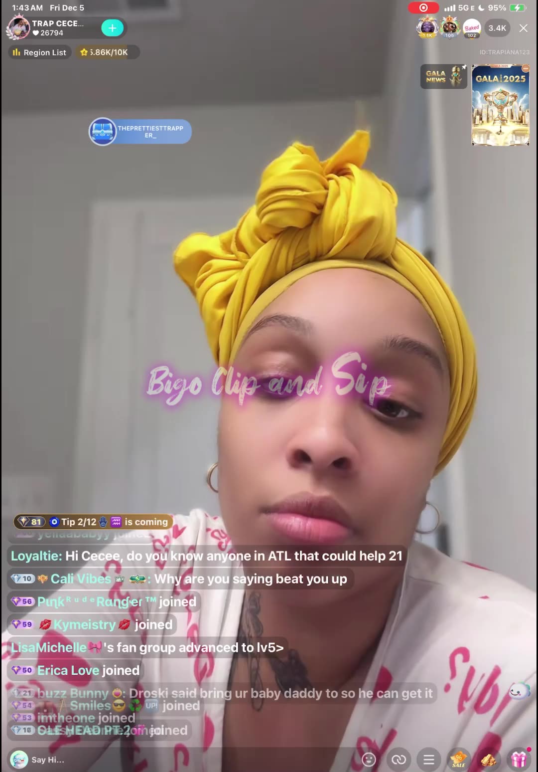 Mocha vs CeCe reading each other about pussy n BBL smells n more 12/5/25 #bigoclipandsip