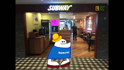 homsar goes to subway