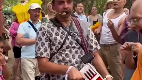 Harinam Sankirtan festival in Almaty, Kazakhstan August 2025