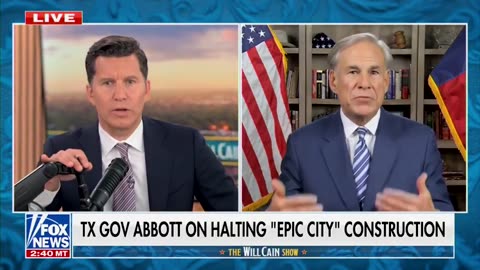 Governor Abbott Reveals Why 'EPIC City' Will NEVER Be Built (VIDEO)