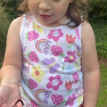 Holding a worm for the first time