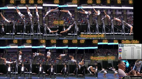 Prototype 10: LSU's Kailin Chio Bar Moments