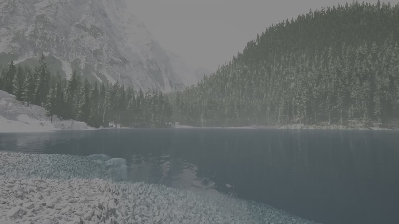 [4K] Lushfoil Photography Sim – Realistic Forest Lake Walk | Ambient Nature Sounds & Visual Escape🌲