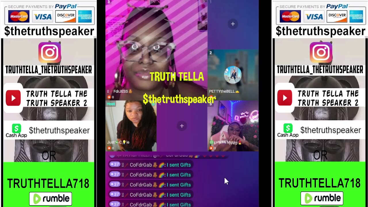 THE ROUND TABLE WITH PETTY THE BELL, JESSY, PRETTI MISSY, & COLE