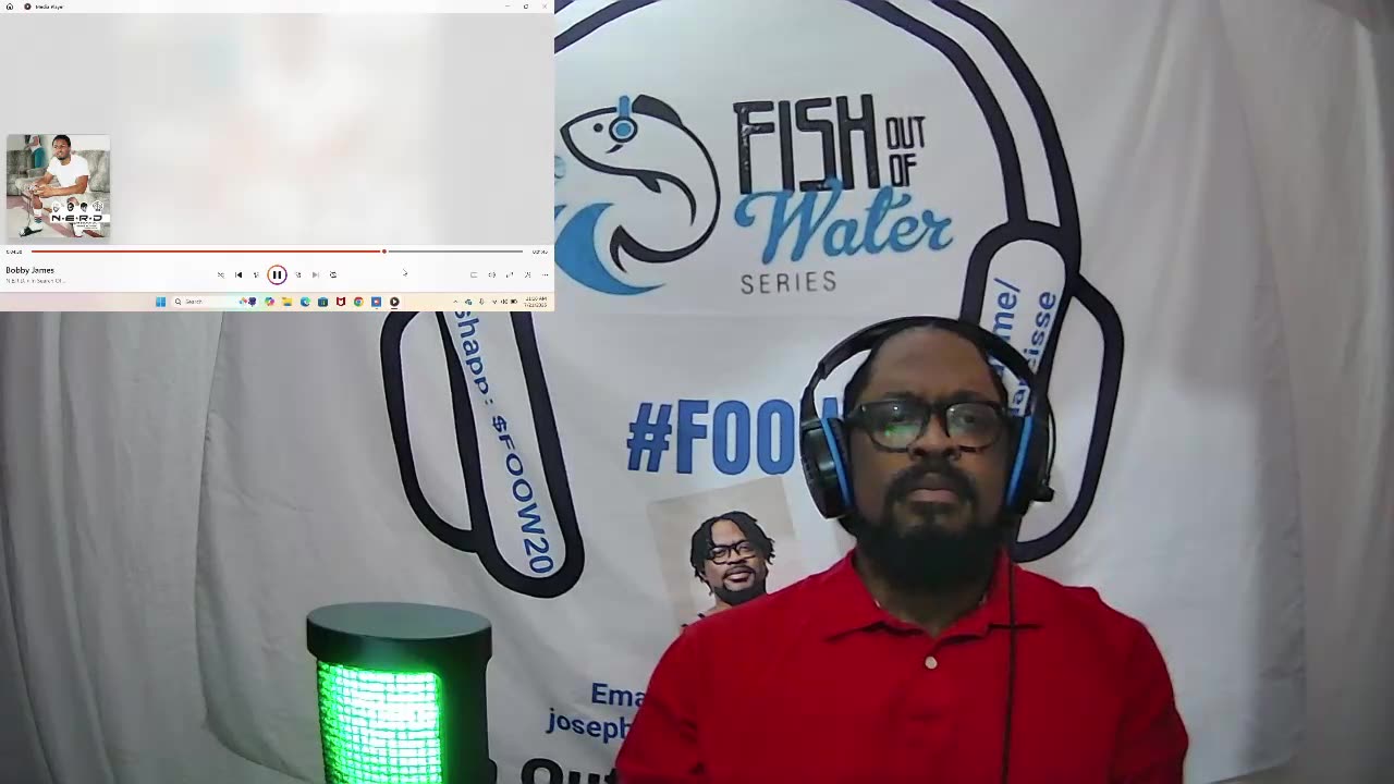 NERD Bobby James FOOW Reaction