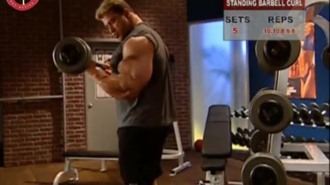 Günter Schlierkamp Standing Barbell Curl Tutorial