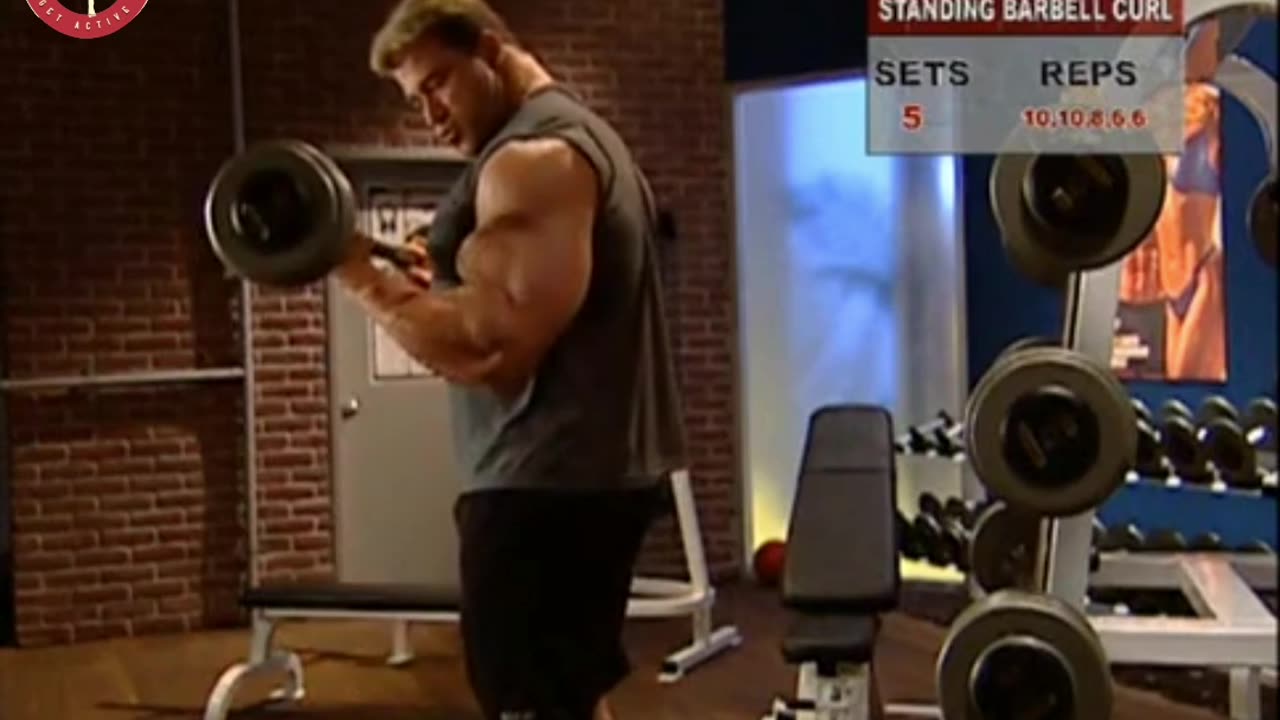 Günter Schlierkamp Standing Barbell Curl Tutorial