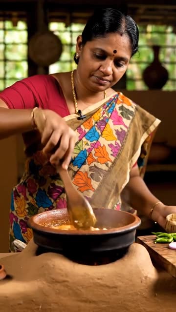 අම්මා කජු උයනවා Modher