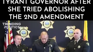 Much respect for this Sheriff. We need more like this man. Thank you, Sir.