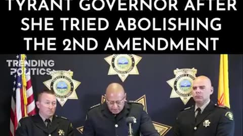 Much respect for this Sheriff. We need more like this man. Thank you, Sir.