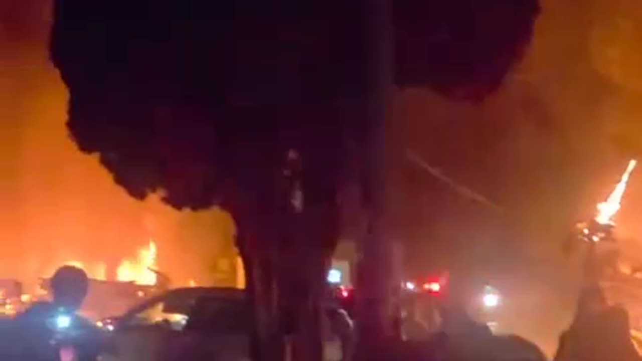 Extensive damage in the area of ​​the falls