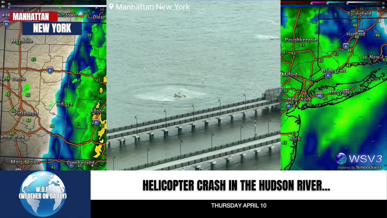 🚁 Hudson River Helicopter Crash: Fatalities Reported 4/10/25 #shorts #breakingnews