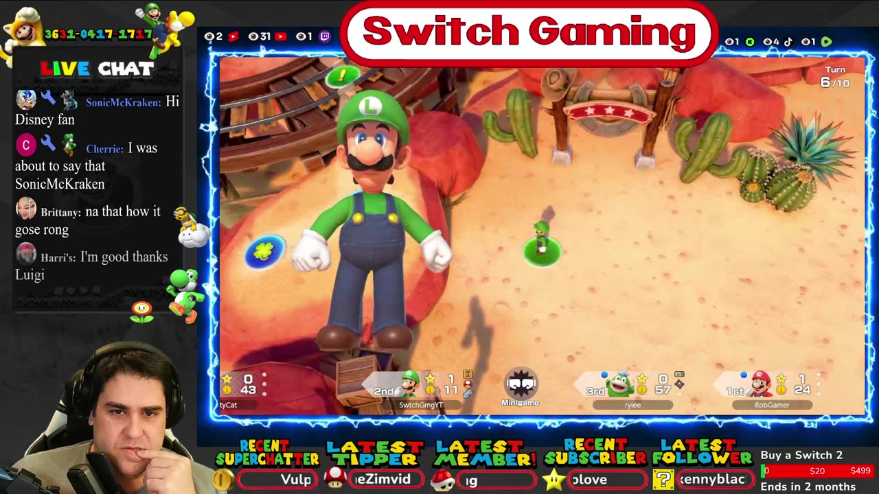 Who’s the Party Champion?! 🏆 Super Mario Party Jamboree with Viewers! *LIVE*