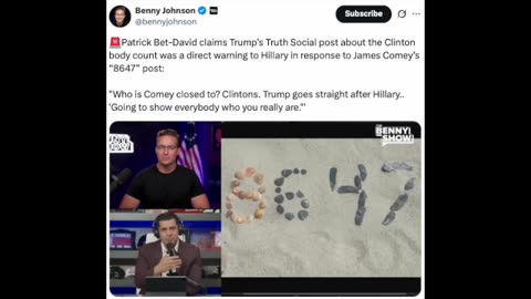Trump' Truth Social Post Was A Warning To Hillary After James Comey's 86 47 Post