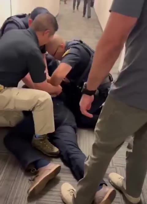 Sen Alex Padilla Handcuffed and removed from DHS Presser