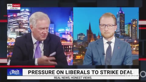 Andrew Bolt Confronts James Paterson Over Coalition Split | Political Tensions Rise
