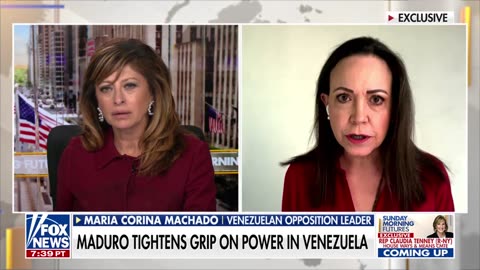 Venezuelan opposition leader Maria Corina Machado thanks Trump for 'unwavering support'