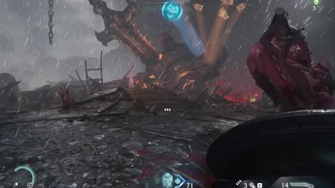 Just like Doom guy to "jump" in Guns Blazing.