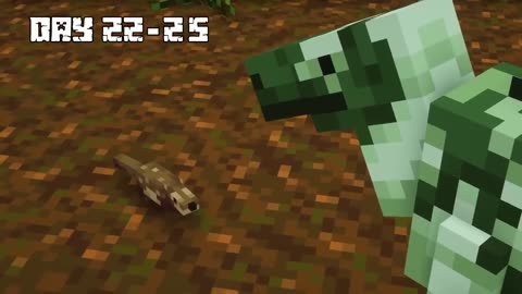 I Survived 100 DAYS as a DINOSAUR in HARDCORE MINECRAFT!