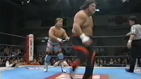 (1996.04.05) Shinya Hashimoto & Junji Hirata vs Osamu Nishimura & Satoshi Kojima - NJPW