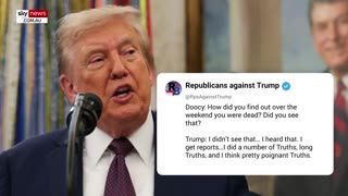 Trump Disappoints Democrats: “I’m Alive”