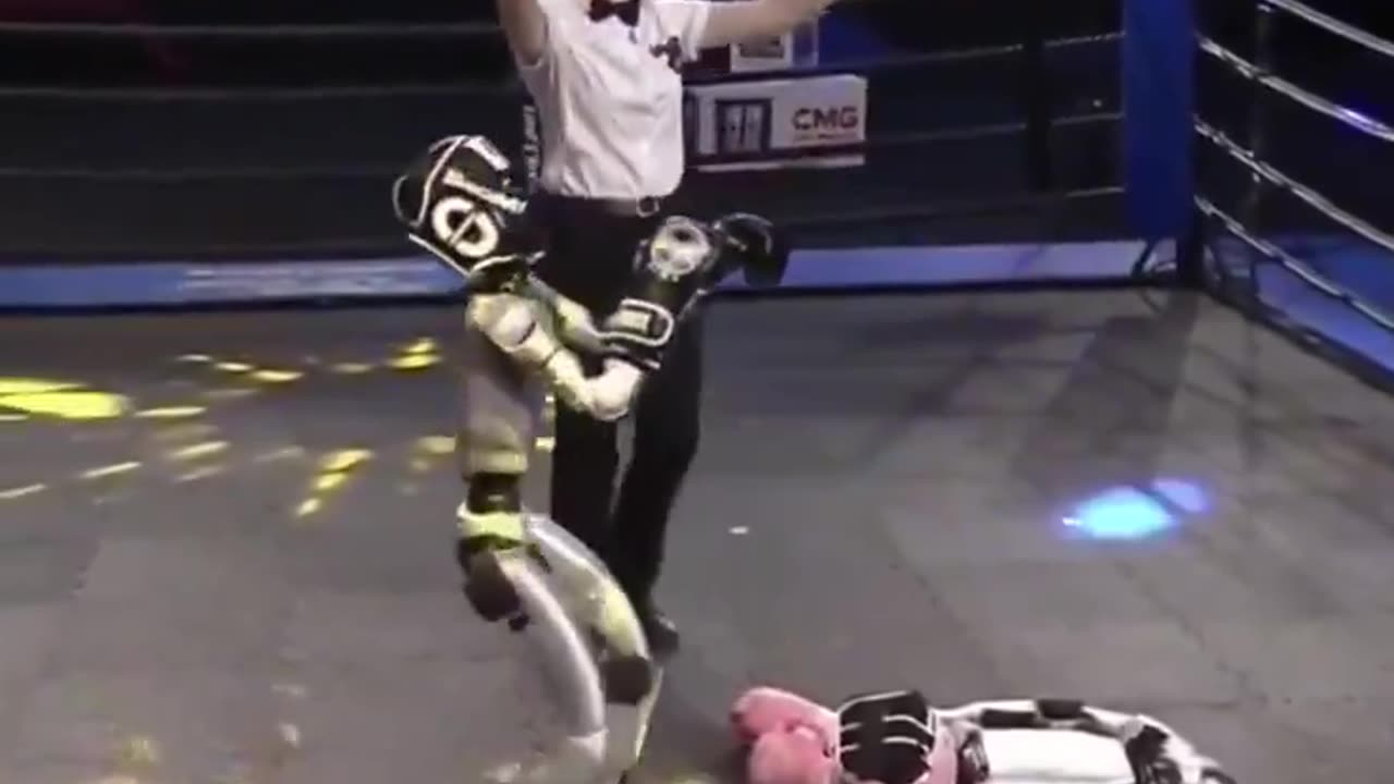 China launches the world’s first ever humanoid robot boxing fight.