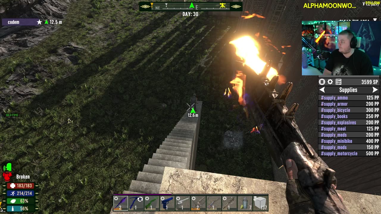 🔴 LIVE ~ Day 26, Building a Base?! - 7 Days to Die V1.2, The Wasteland: S1 P7