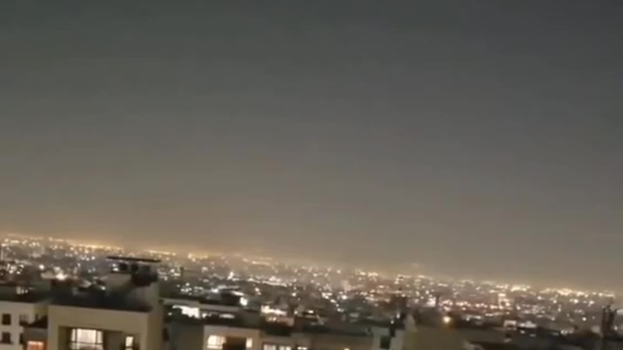 Work of special forces in Tehran.