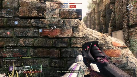 Destiny 2 one bursting a well warlock with a fusion