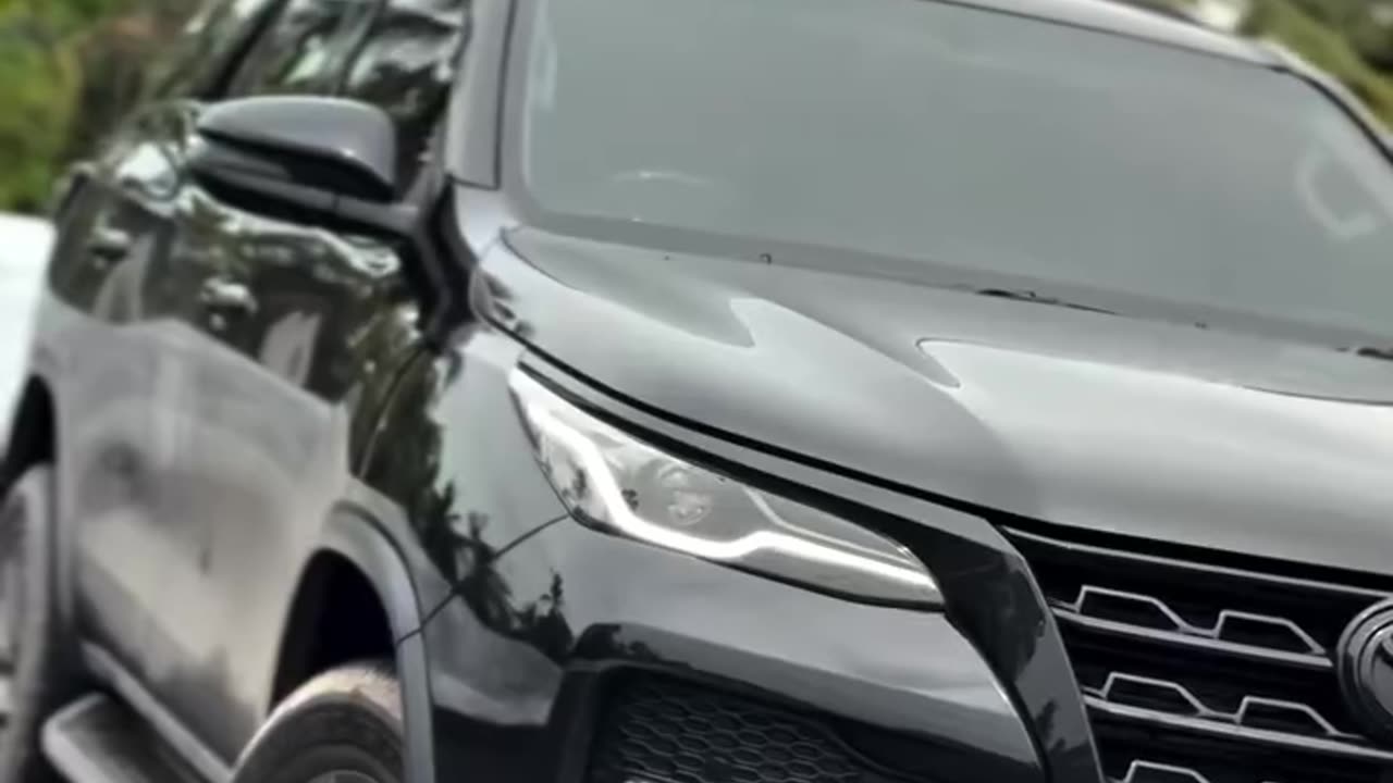fortuner a dream from toyota , Black Beast