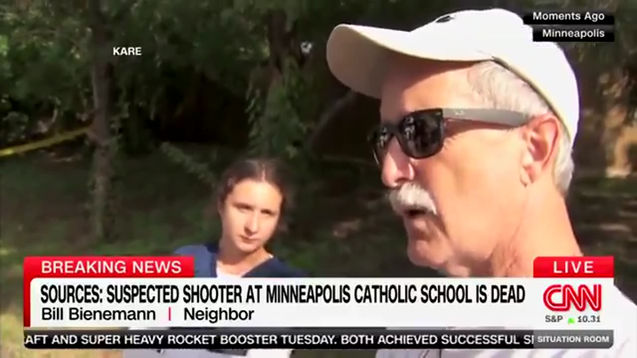 Witness says shooting went on for at least three minutes