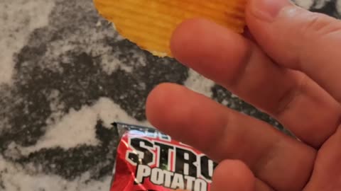 KaraMucho STRONG Potato Chips - Super Hot Chili Flavor - by Koikeya #snacks #potatochips #karamucho