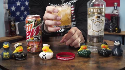 Earl Bowers - Smirnoff Whipped Cream Vodka & Mtn Dew Mango Rush