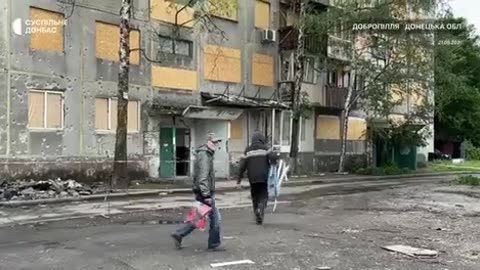 🏚️💥 Ukraine Russia War | Residents Discuss Home Damage in Dobropillya | RCF