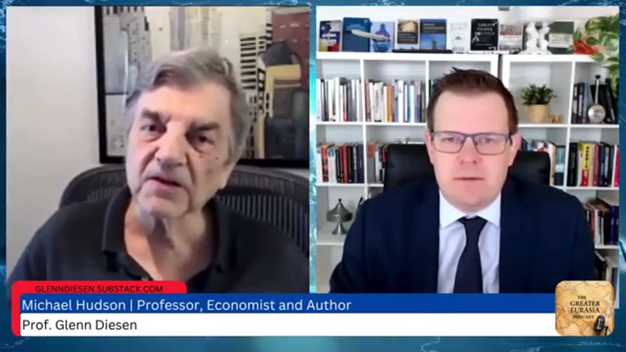 The Collapse of America's Economic Empire - Michael Hudson & Glenn Diesen