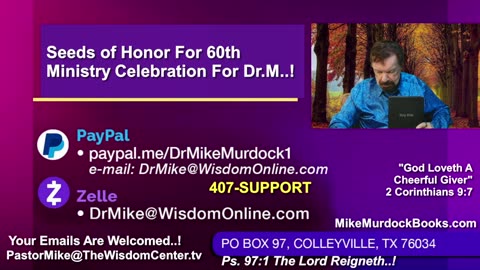 Re-Air: The Bible Family With Mike Murdock...!!!