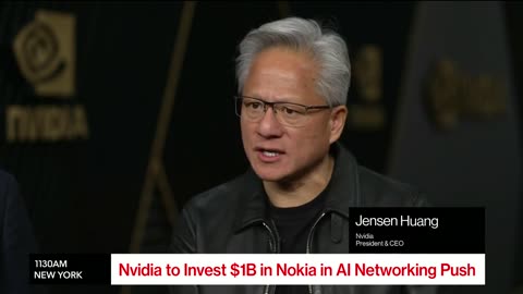 Nvidia Investing $1 Billion in Nokia as Part of AI Push