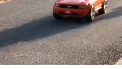 Child stand car
