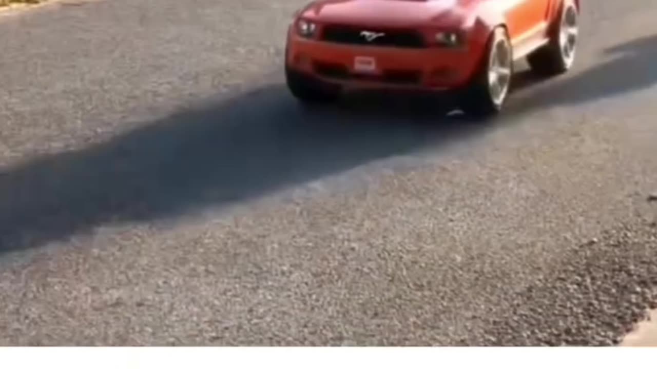 Child stand car