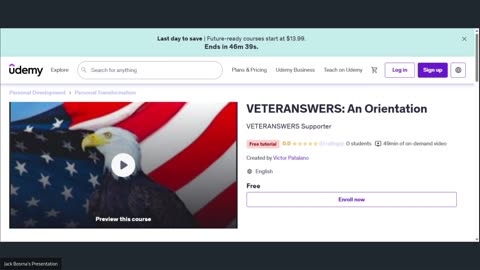 VETERANSWERS: An Orientation