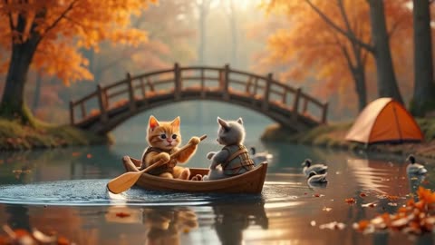The Wonderful Camping Trip of the Cat and Its Best Friend(1080P_HD)