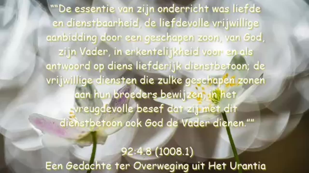 Liefde en Dienstbaarheid