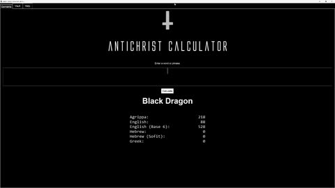 ANTICHRIST PRODUCTIONS - "Antichrist Calculator v1.0"