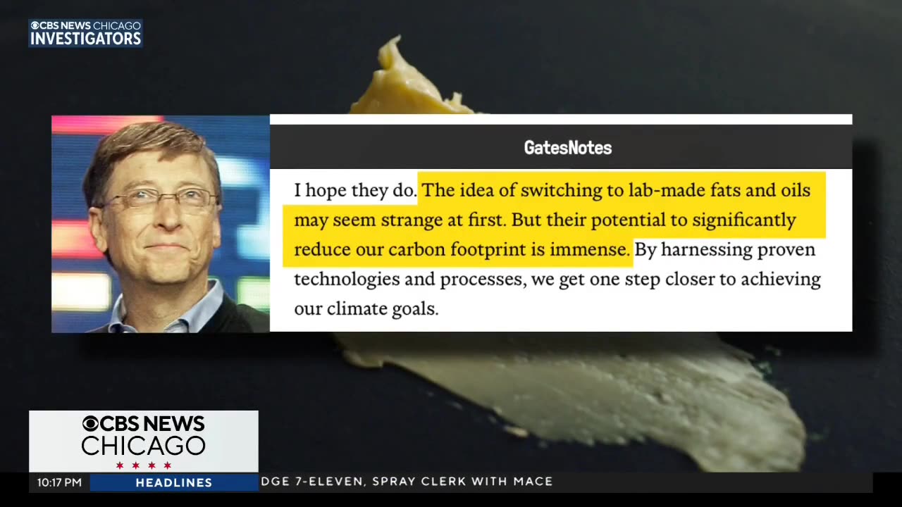 Bill Gates Backs Company to Replace Butter - Gates Deaths 101