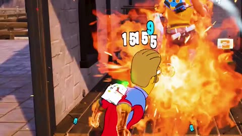 Fire Hand Kills in Fortnite Blitz Royale | Insane Blaze Ability Eliminations