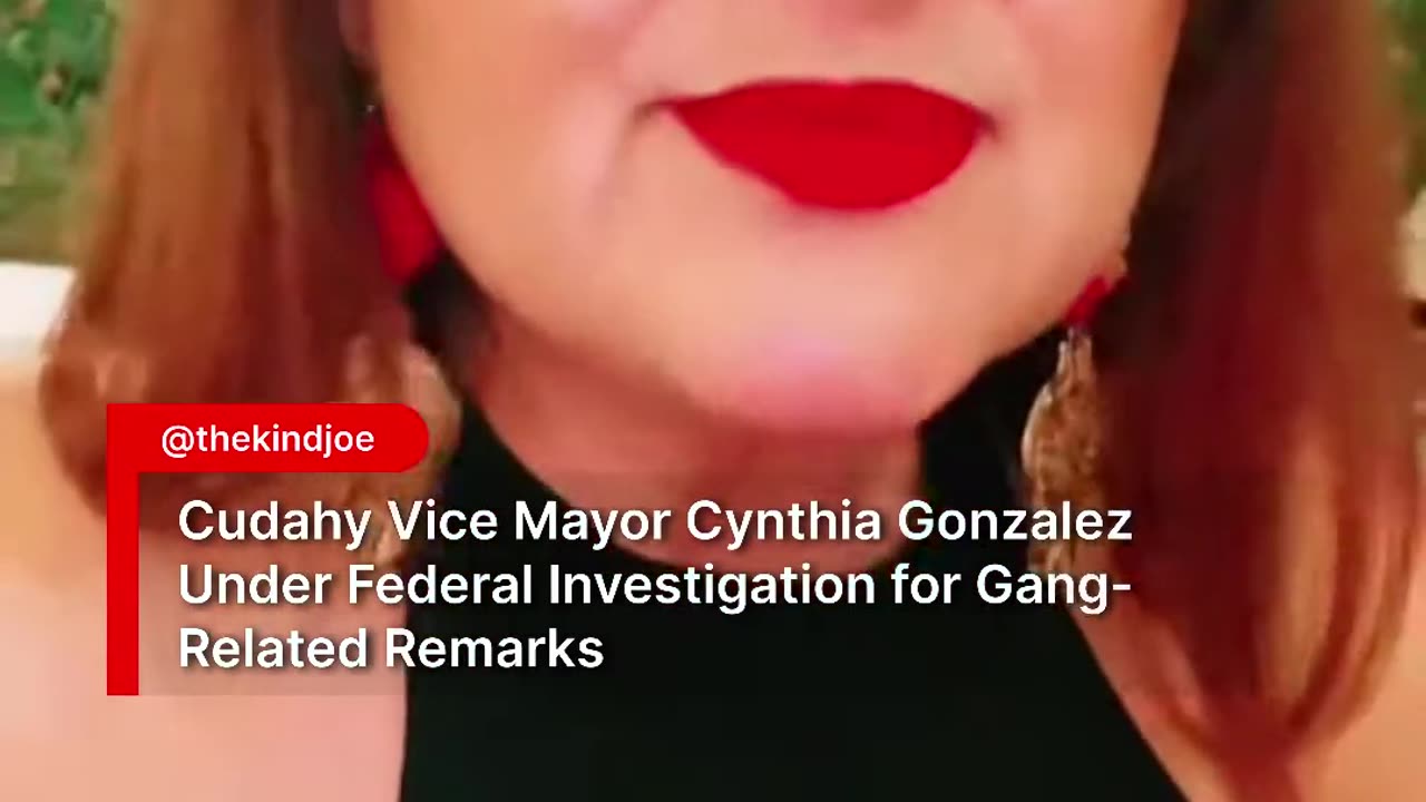 Mayor Cynthia Gonzalez Rallies the Cholos (Gangs) to attack ICE