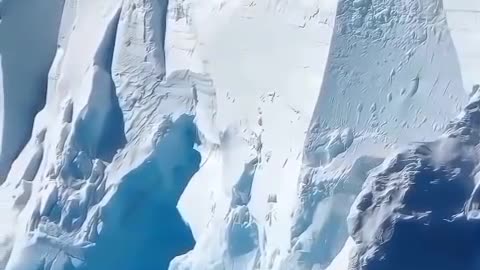 The Ice wall close up, pretty cool footage