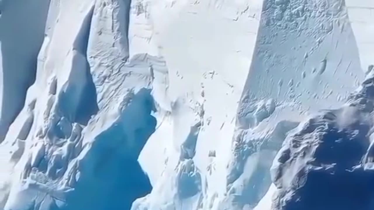 The Ice wall close up, pretty cool footage