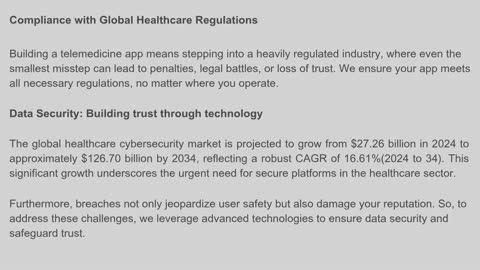 Telemedicine App development company