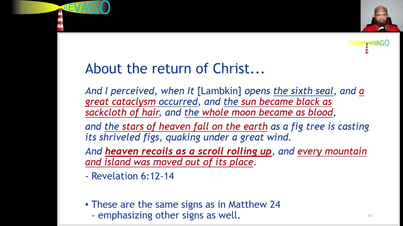 RE378 The Actual Return of Christ, Accompanied by Tremendous Signs